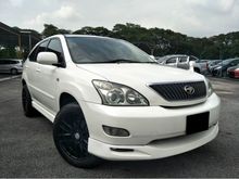 TOYOTA HARRIER 3.0 G (A) PREMIUM L P/BOOT ELECTRIC SEAT R/CAMERA FULL SPEC