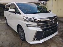 2015 Toyota Vellfire 2.5 ZG SUNROOF ROOF TV UNREG15