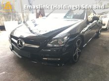 2014 Mercedes-Benz SLK200 1.8 turbo AMG convertible top paddle shift 14 unreg