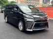 Recon 2018 Toyota Vellfire 2.5 ZA Edition 7 Seater 2 Power Door Unreg - Cars for sale