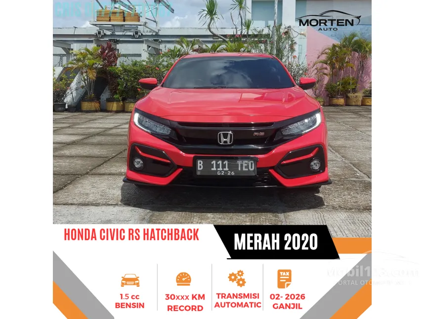 Jual Mobil Honda Civic 2020 RS 1.5 di DKI Jakarta Automatic Hatchback Merah Rp 385.000.000