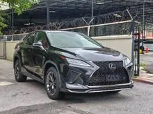 Sunroof 2021 Lexus RX 300 2.0 F Sport HUD / Red Leather / Surrounding Cameras