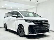 2023 Toyota Vellfire 2.4 Z Premier MPV (Grade 6A, 3783km, head-up display, sunroof, auto sidesteps, digital inner mirror, 360 camera)