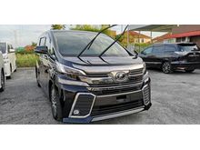 2016 Toyota Vellfire 2.5 Z G Edition MPV
