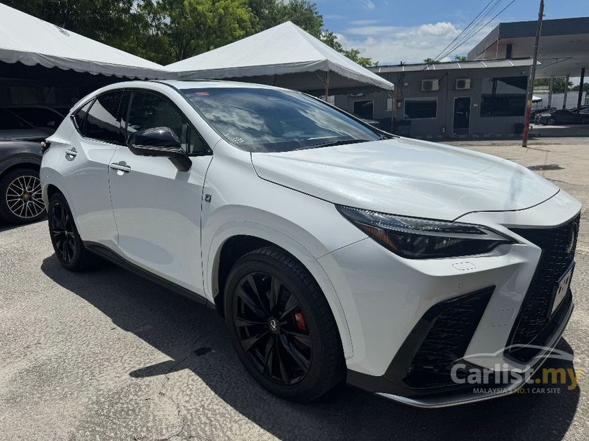 Recon 2023 Lexus NX350 2.4 F Sport SUV WHITE INTERIOR, SUNROOF, HUD