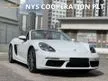 Recon 2019 Porsche 718 Boxster 2.0 Turbo Convertible PDK Unregistered Sport Chrono With Mode Switch Sport Exhaust System Porsche Crest On Headrest - Cars for sale