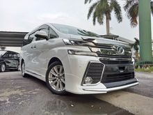 2015 TOYOTA VELLFIRE 2.5 (A) ZA SPEC WITH MODELISTA BODY KIT