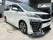 Recon 2018 Toyota Vellfire 2.5 Z G FULL SPEC MPVKING MODELISTA BODYKIT JBL SOUND SYSTEM 17 SPEAKER 4-CAMERA DIM BSM - Cars for sale