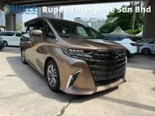 2024 Toyota Alphard 2.5 Z 7-Seater MPV 360 CAMERA DIM BSM ROOF MONITOR 5A CAR CONDITION