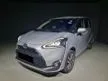 Used 2017 Toyota Sienta 1.5 V MPV (A) SUPER LOW MILEAGE 33K KM FULL SERVICE RECORD UMW TOYOTA 2 POWER DOOR PUSH START 7 SEAT - Cars for sale