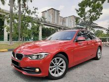 2016 BMW 320i 2.0 Sport Line Sedan RMCO OTR PRICE FACELIFT U WARRANTY & FREE SERVICE BMW MALAYSIA PADDLE SHIFT BMW LIMITED RED COLOUR
