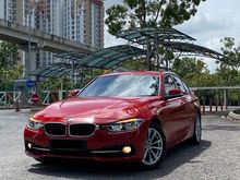 2016 BMW 320i 2.0 Sport Line Sedan FACELIFT U WARRANTY & FREE SERVICE BMW MALAYSIA PADDLE SHIFT BMW LIMITED RED COLOUR