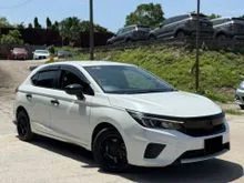 2023 Honda City 1.5 S Hatchback AUTO/ WARNA ORIGINAL/ SERVICE ON TIME/ FULL RS BODYKIT/ UPGRADE SOUND SYSTEM/ SPOON SPORT RIMS/ LEATHER SEATS/CAR WASH