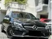 Used Mercedes Benz C250 2.0 AMG 211HP 350NM Burmester Panoramic Sunroof Original Low Mileage 80KKM Full Nappa Leather Seats