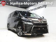 2019 Toyota Vellfire 2.5 ZG 9400KM ALPINE SET S/ROOF BSM DIM GRADE A SCRUT REPORT