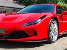 ROCK & ROLL RED IN COMING STOCK UNREG 2022 FERRARI F8 TRIBUTO 3.9 V8 COUPE GEM OF A SUPER CAR