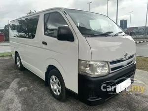 2012 Toyota Hiace 2.5 Window Van Van