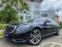2014 Mercedes-Benz S400 3.5 Hybrid Sedan Exclusive Black On Beige Mewah Km20rb Antik Panoramic Sunroof PBD 2TV RSE #AUTOHIGH #BEST DEAL