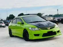 CIVIC FD TYPE R CONVERT RM20K FULL BODYKIT, BUCKET SEAT, MUGEN STYLE, GT WING, SPORTY LOOK, CONDITION CANTIK, POWER & READY JALAN