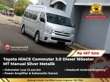 2024 Toyota Hiace 3.0 Commuter Van Diesel 16Seater MT Manual Silver Metalik NIK 2024 [ 16 SEAT ]