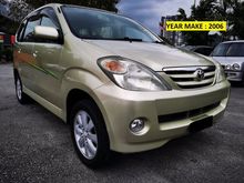 2006 Toyota Avanza 1.3 (A) 1 OWNER - ORIGINAL PAINT - LOW MILEAGE - TIP TOP CONDITION - PERFECT LIKE NEW