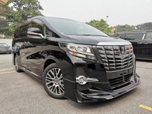 2016 Toyota Alphard 2.5 SC (F/MODELISTA BODYKIT, FREE 4 YR WARRANTY)