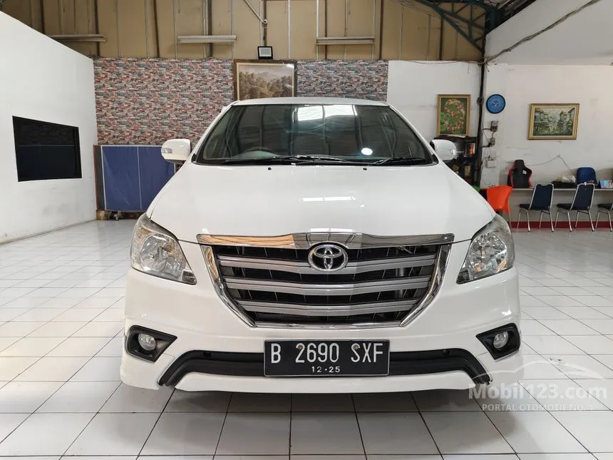 Jual Mobil Toyota Kijang Innova 2015 G Luxury 2.0 di DKI Jakarta Automatic MPV Putih Rp 183.000.000