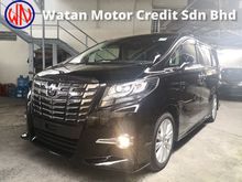 2016 Toyota Alphard 2.5 SA 360 CAMERA SUNROOF POWER BOOT JAPAN UNREG