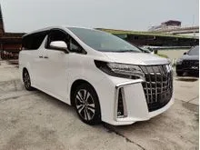 16K MILEAGE 2021 Toyota Alphard 2.5 SC CHEAPEST OFFER UNREG