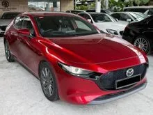 2021 Mazda 3 2.0 SKYACTIV-G High Plus Hatchback / Carefully Owner / Best Maintenance / 4 like New Tyre Condition  / No Any Hidden Charge