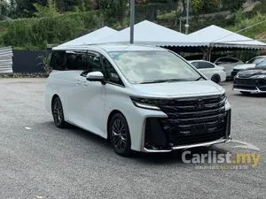 2024 Toyota Vellfire 2.4 Z Premier 4WD - Rear Monitor - Brown Leather Seat - 4Camera - HUD - BSM - DIM