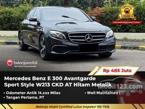 2019 Mercedes-Benz E300 2.0 Avantgarde SportStyle Sedan