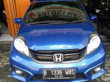 2017 Honda Brio 1.2 Satya E Hatchback Matic #TDP 30 JT #MOBIL SIAP PAKAI #RARE COLOR #LOW KM