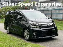 2014 Toyota Vellfire 2.4 Golden Eye  [SERVICE RECORD] [PWR DOOR] [TIP TOP CONDITION] [LOW MILEAGE] [85KM]