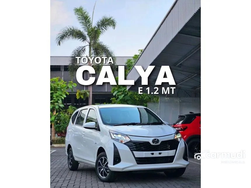 Jual Mobil Toyota Calya 2024 E STD 1.2 di Banten Manual MPV Putih Rp 150.000.000