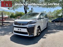 2018 Toyota Vellfire 2.5 MPV (3 LED) (2 PILOT SEATS) (TOYOTA SAFETY SENSE) (SST INCLUDED)
