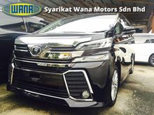 2016 Toyota Vellfire ZA 2.5 2 ALPHINE MONITOR PRE CRASH FREE WARRANTY
