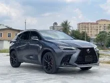 [8K KM] 2023 Lexus NX 350 2.4 F Sport TURBO PANORAMIC ROOF FULL SPEC