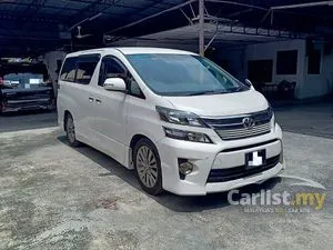 2013 Toyota Vellfire 2.4 Z Golden Eyes MPV