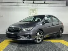 2018 Honda City 1.5 V Sedan - SUPER LOW MILEAGE ONLY 45K+ / FULL SERVICE HONDA / 1 LADY OWNER / 4 PCS 2025 NEW TYRE / ACCIDENT FREE / FLOOD FREE