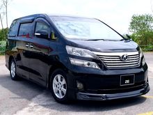 Reg.2013 Toyota Vellfire 2.4 Z MPV