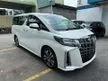 Recon 2021 Toyota Alphard 2.5 G S C Package MPV SC DIM BSM SUNROOF