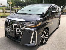 2018 Toyota Alphard 2.5 SC SUNROOF , DIGITAL INNER MIRROR UNREGISTER
