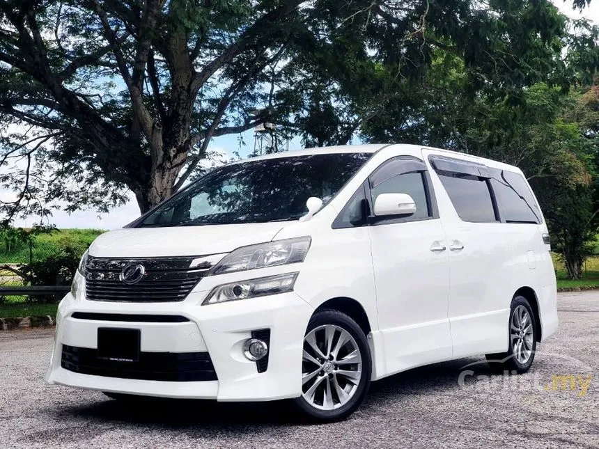 2012 Toyota Vellfire Z Platinum MPV