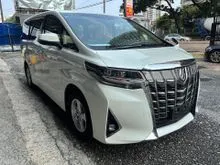 2021 Toyota Alphard 2.5 X Unregistered with MAX LOAN, CASH REBATE, 8 YEARS Warranty