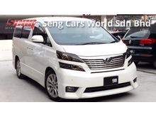 2010 Toyota Vellfire 2.4 Z Platinuim 2Sunroof Roof Monitor