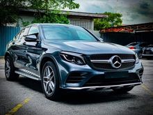 DEMO CAR NEW FULL SPEC 2019 Mercedes-Benz GLC250 2.0 MATIC AMG Coupe GLC200 GLC300