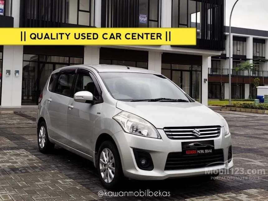 Jual Mobil Suzuki Ertiga 2013 GL 1.4 di DKI Jakarta Manual MPV Silver Rp 110.000.000
