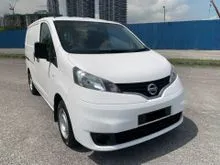 2017 Nissan NV200 1.6 Panel Van (M) *TIPTOP/ LOW MILE