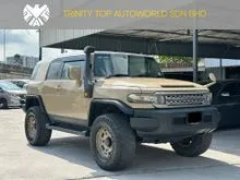 2012 Toyota FJ Cruiser 4.0 SUV 4X4 AWD Mode. Off Road Gear, Roof Rack, Android Player, Reverse Camera, Spare Tyres, MAMBA Rims, Rare Unit.